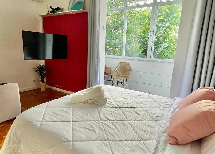 Loft espaçoso a 300m da praia Rio de Janeiro